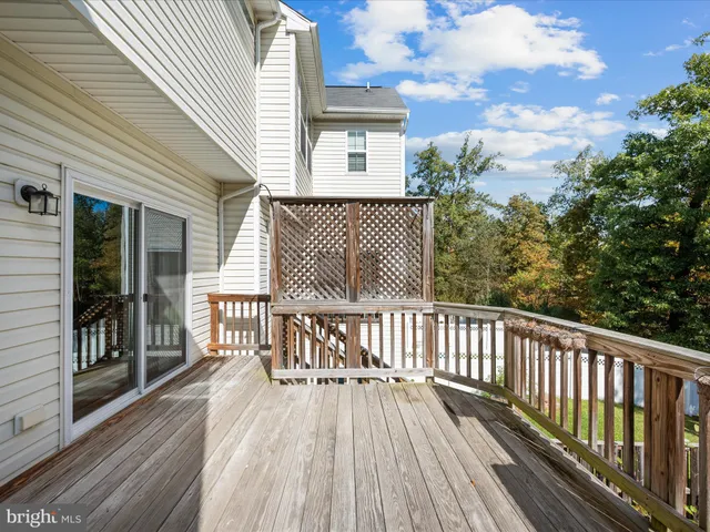 a view of a roof deck