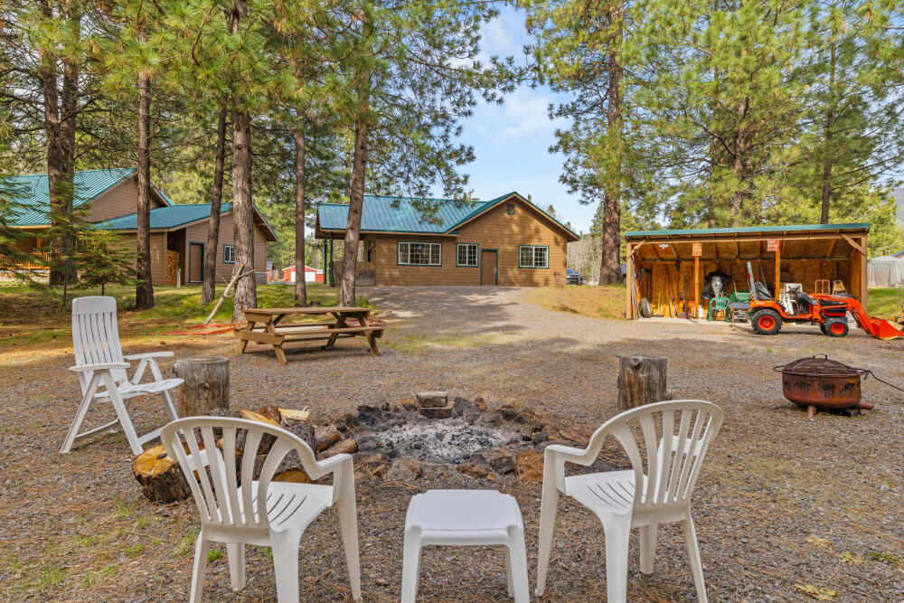 25437 Rocky Point Road Klamath Falls, OR 97601 - Photo 59 of 90 55 fire pit to house