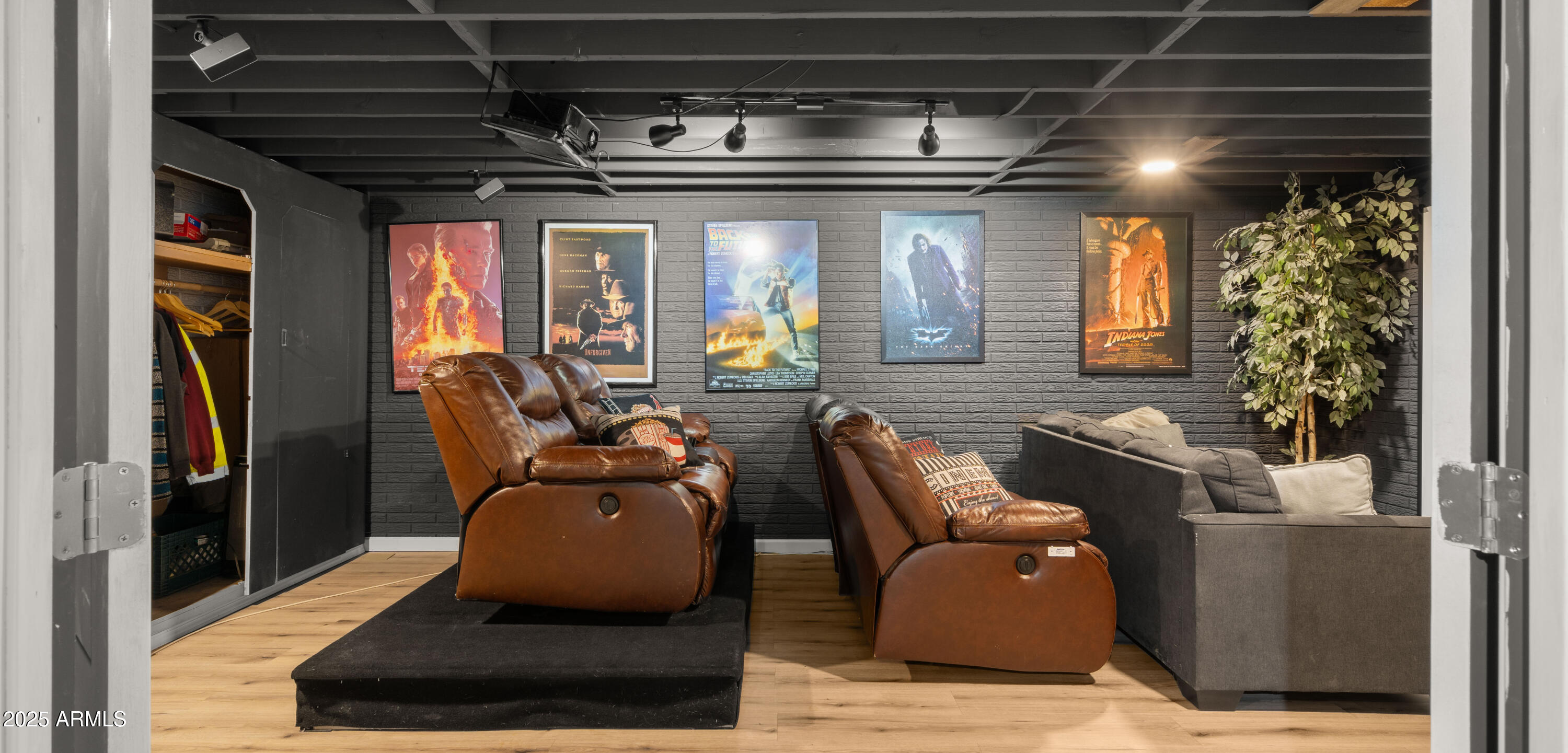 3501 East Coronado Road Phoenix, AZ 85008 - Photo 18 of 57 Basement Movie Theater Space1