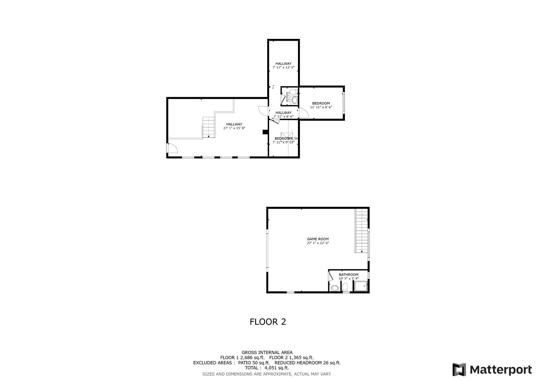 16179 Foothill Loop Sisters, OR 97759 - Photo 74 of 75 Upstairs Plan