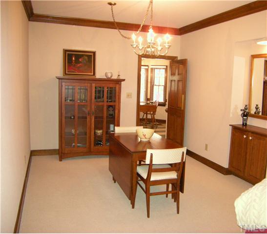 135 Skylark Way Raleigh, NC 27615 - Photo 4 of 14 Dining Room is adjacent to LR offering a built in "dry bar" or storage as needed.