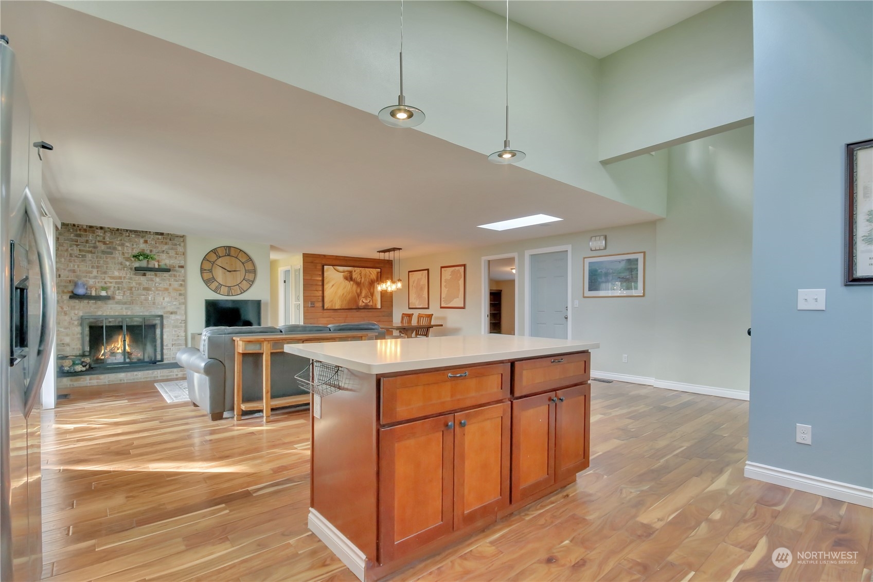 5210 Parker Road East Sumner, WA 98390 - Photo 5 of 25 a kitchen with stainless steel appliances granite countertop a sink and cabinets