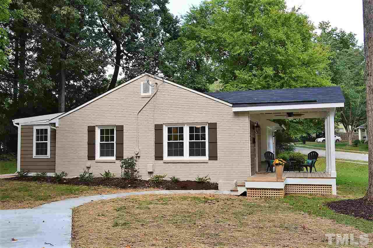 2387 Stevens Road Raleigh, NC 27610 - Photo 19 of 25 a front view of a house with garden