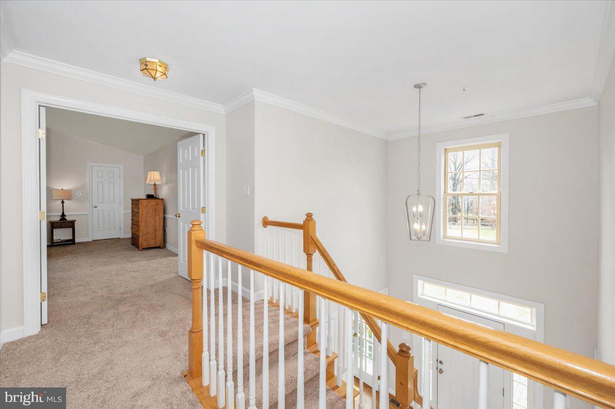 17900 Hickman Street Poolesville, MD 20837 - Photo 32 of 97 Gracious Open Upstairs Hallway