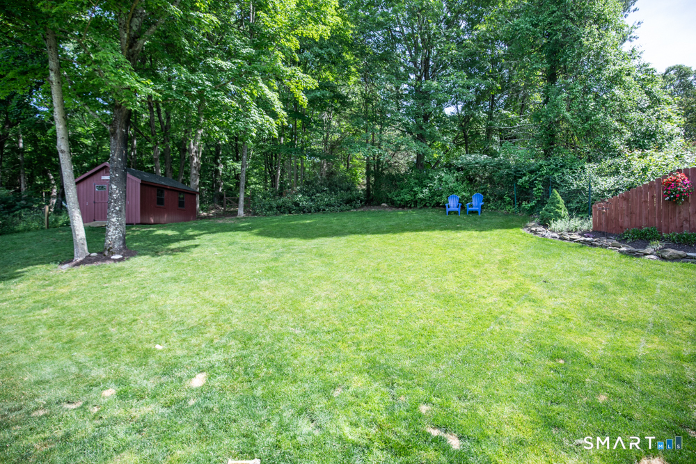 154 Meeting House Hill Road Durham, CT 06422 - Photo 29 of 37 Back yard