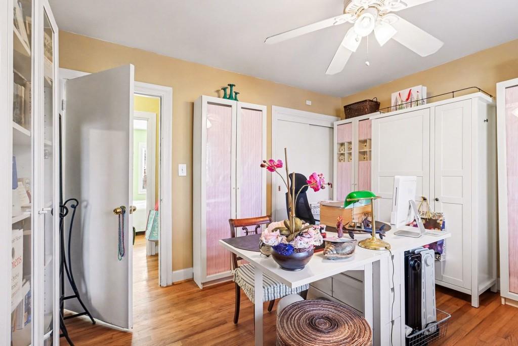 2477 North Decatur Road, Unit A1 Decatur, GA 30033 - Photo 18 of 29 a view of a dining room with furniture and a chandelier