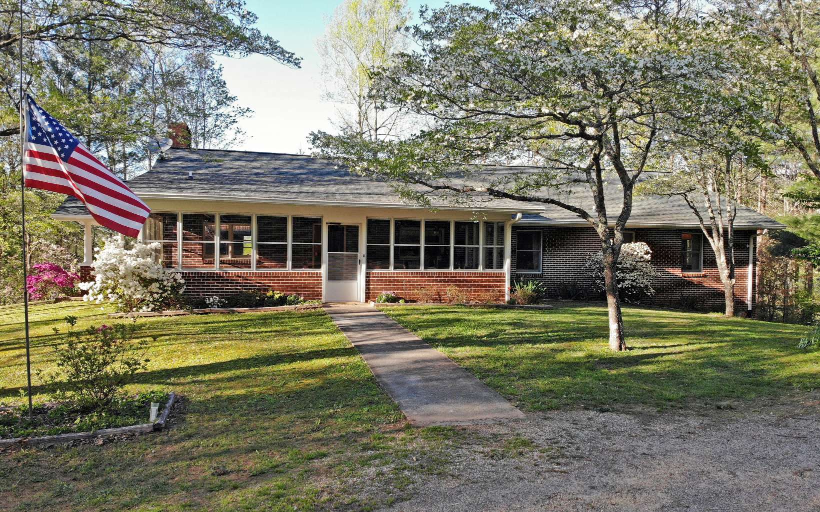 a house that has a big yard