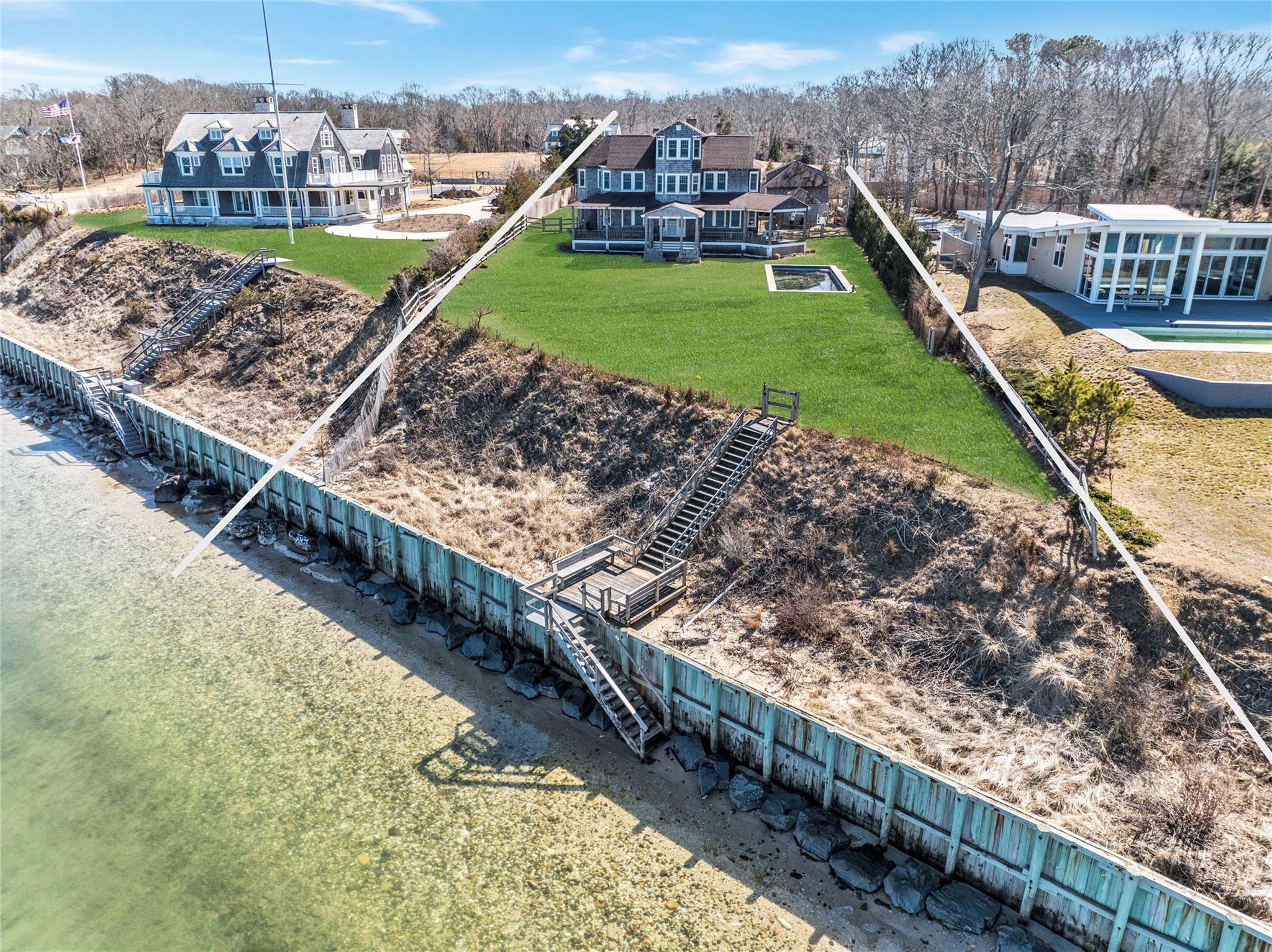140 Newtown Road Hampton Bays, NY 11946 - Photo 1 of 1 Aerial view with a residential view