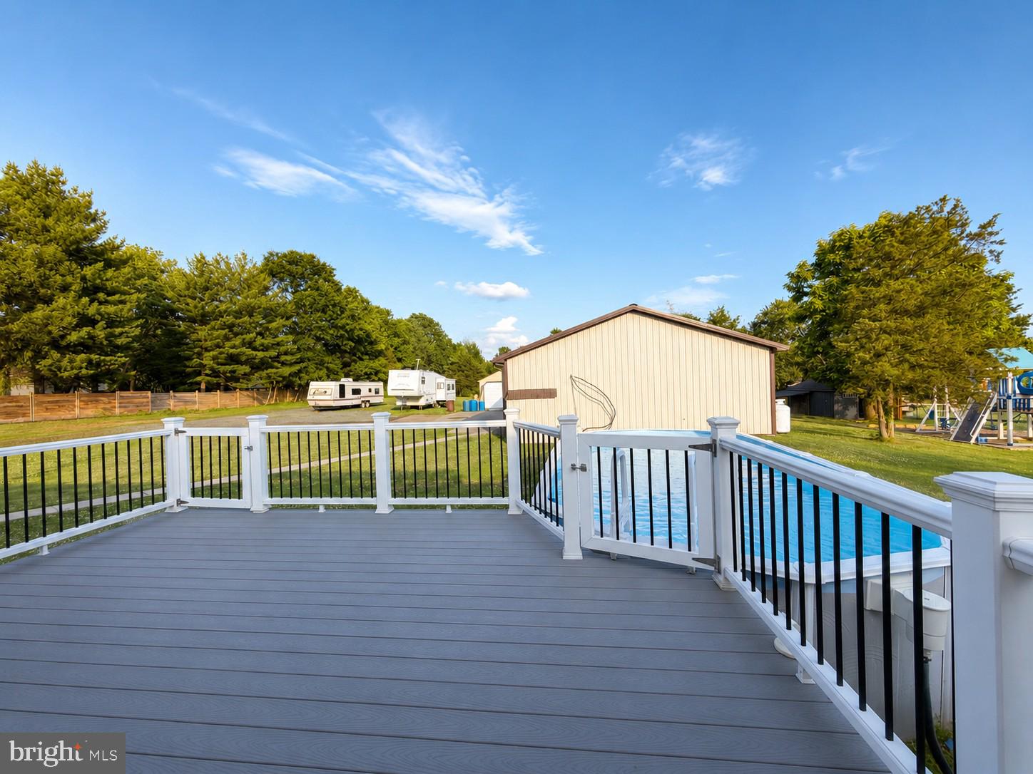 3618 Church Road Perkiomenville, PA 18074 - Photo 31 of 33 Tranquil deck with scenic views.