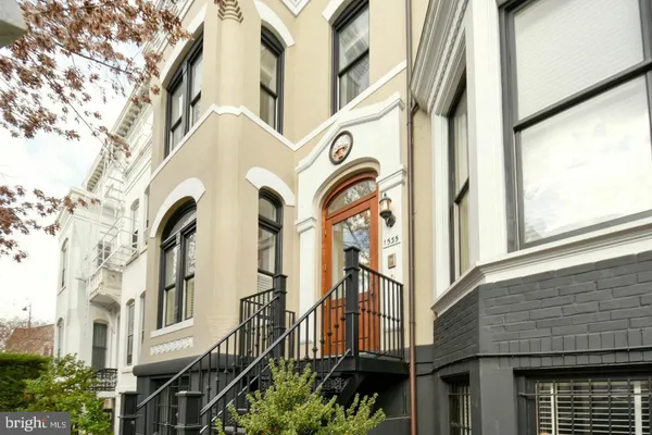 a view of a building with a outdoor space
