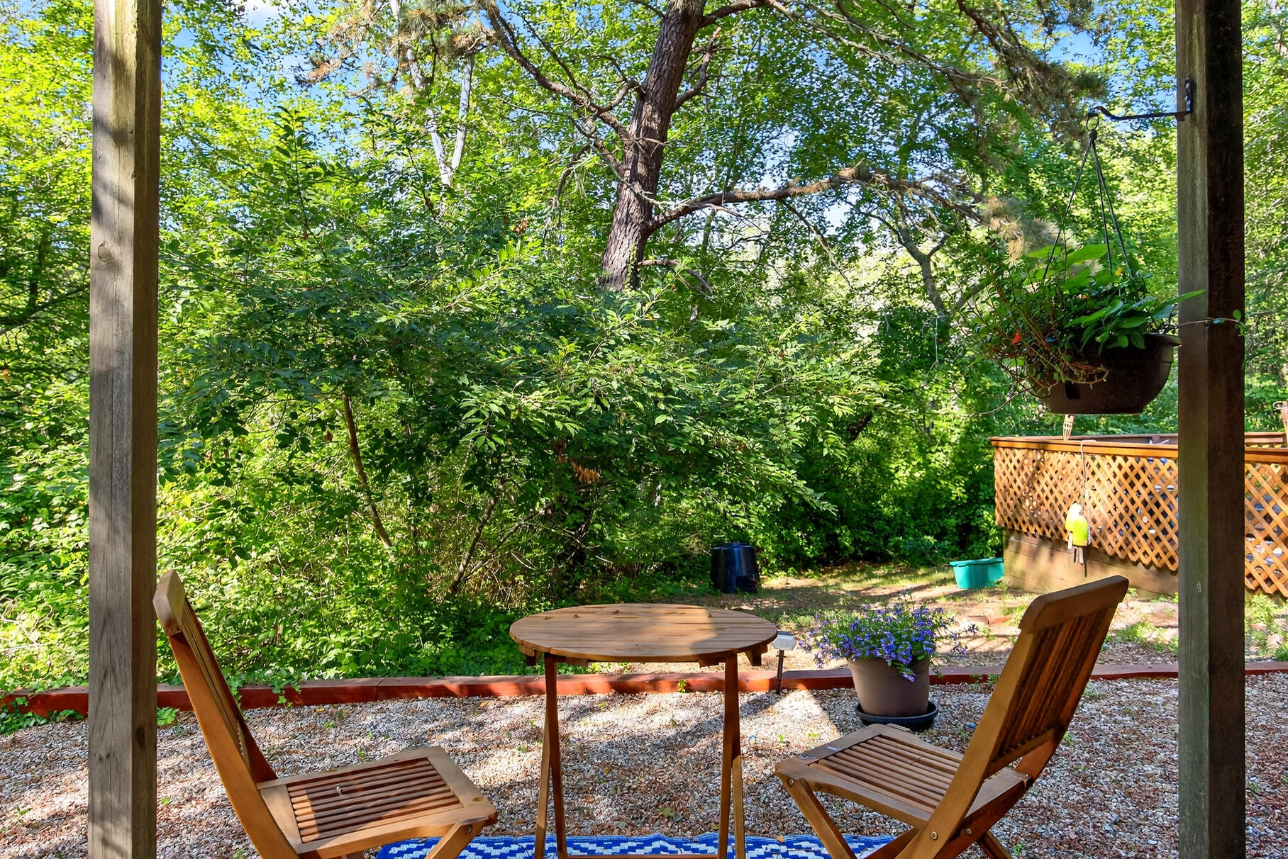 11 Whelpley Road Eastham, MA 02642 - Photo 22 of 43 a view of a chairs in a patio
