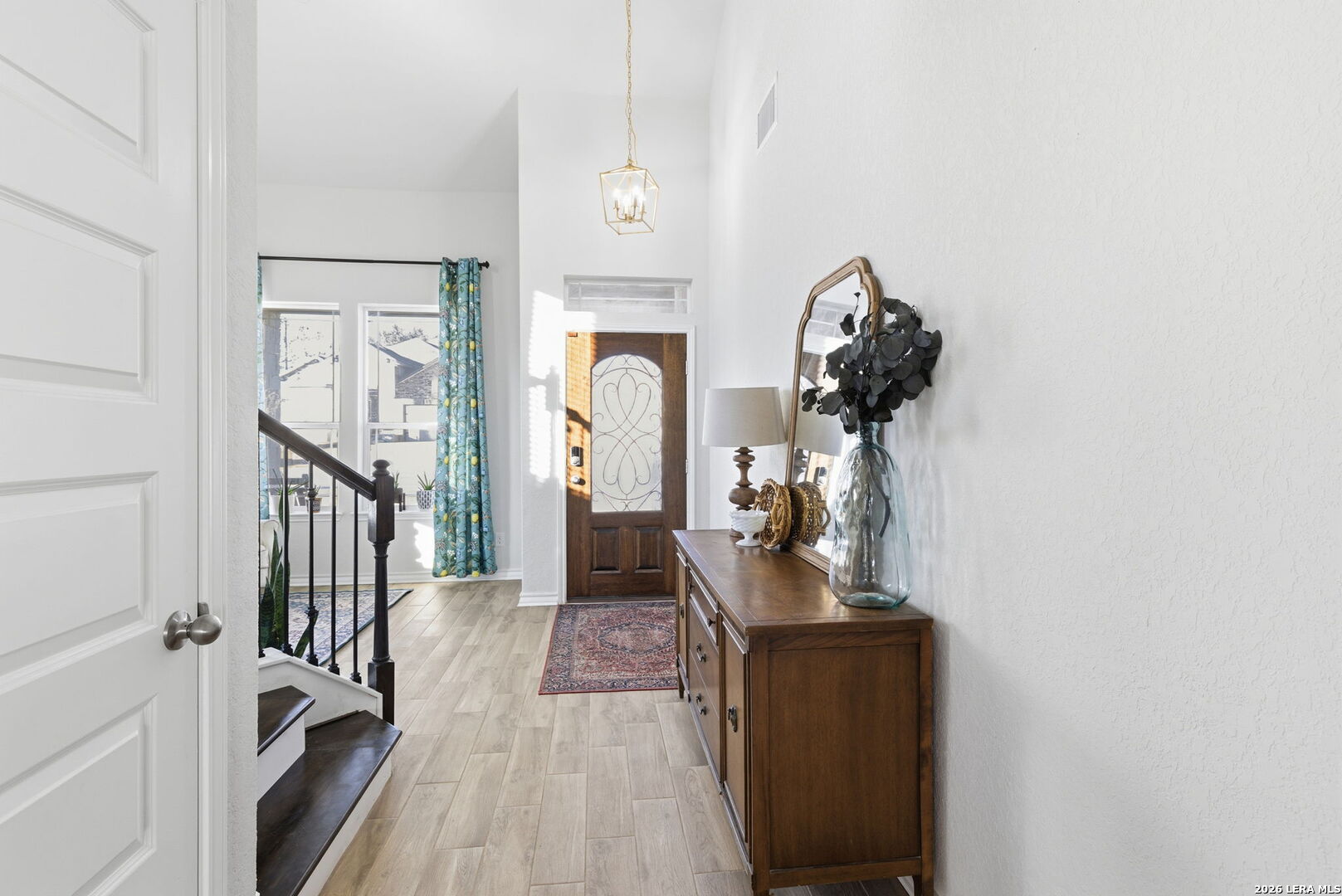 3410 Copper Acres Bulverde, TX 78163 - Photo 7 of 50 a view of hallway with wooden floor