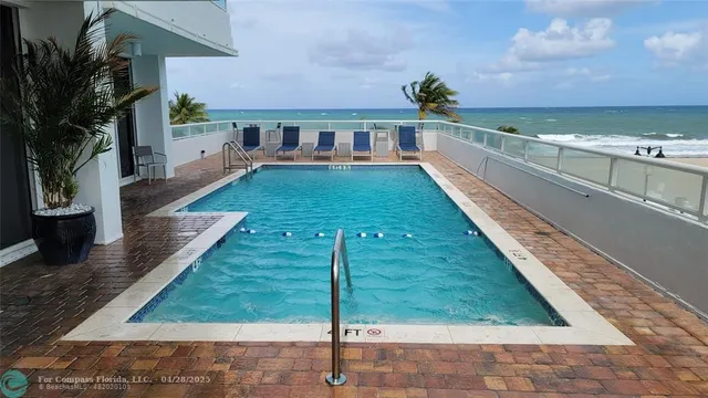 a view of a terrace with chairs