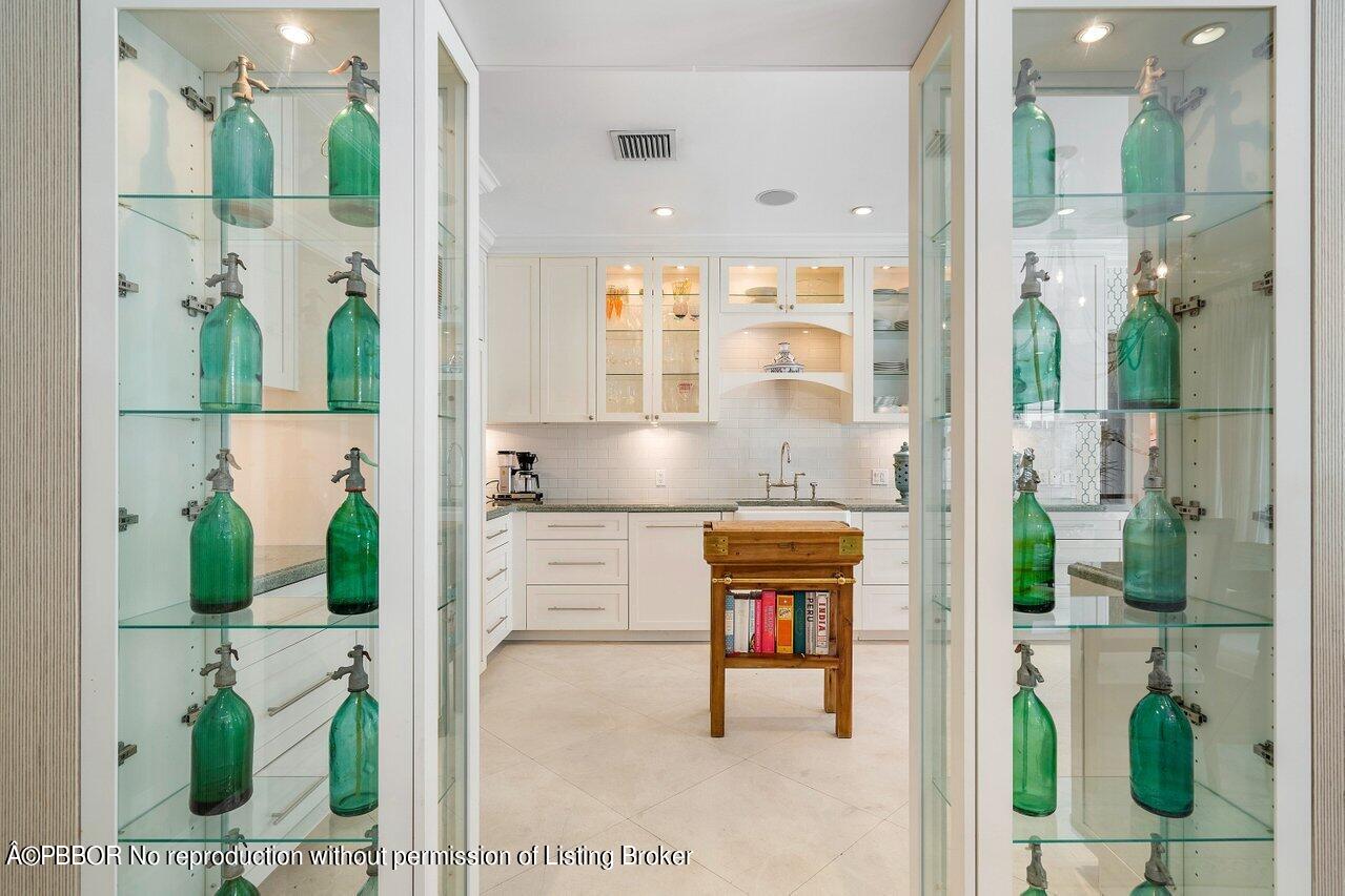 265 List Road Palm Beach, FL 33480 - Photo 11 of 39 view of hall with wooden floor