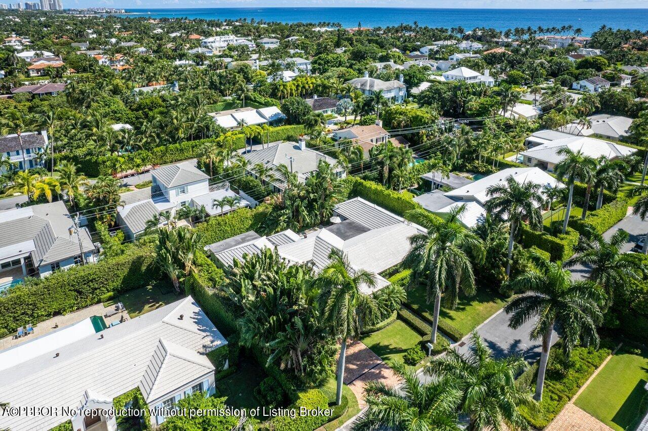 265 List Road Palm Beach, FL 33480 - Photo 34 of 39 an aerial view of a house with yard