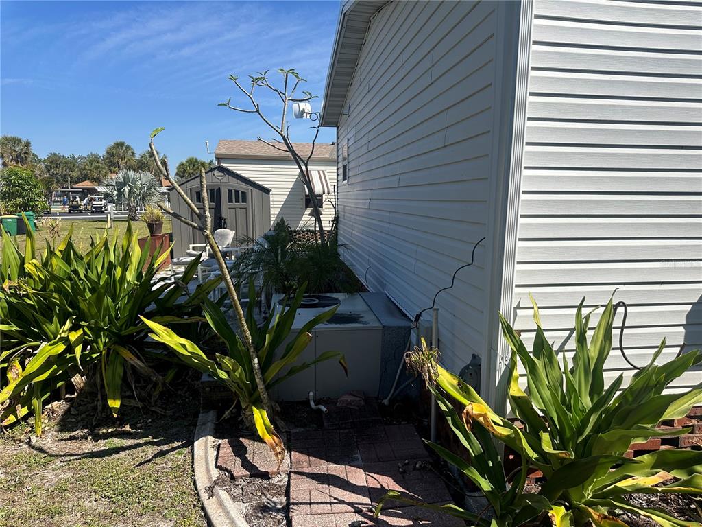 15550 Burnt Store Road, Unit 196 Punta Gorda, FL 33955 - Photo 40 of 62 a plant is sitting in front of a house