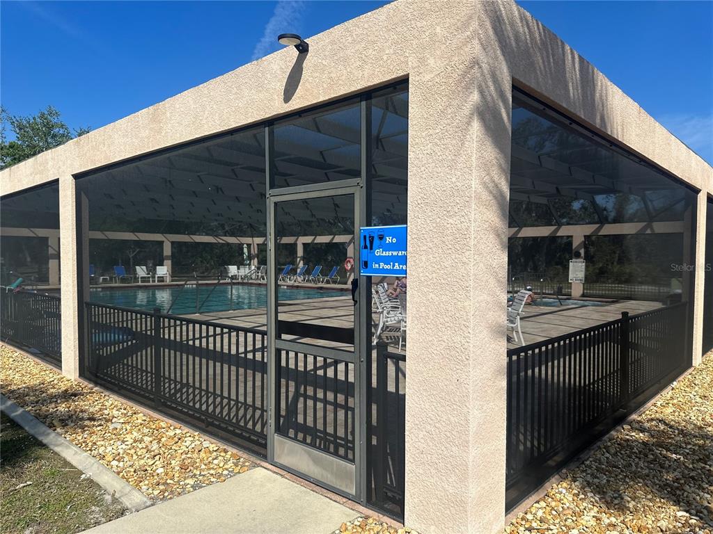 15550 Burnt Store Road, Unit 196 Punta Gorda, FL 33955 - Photo 49 of 62 a view of a balcony with wooden floor