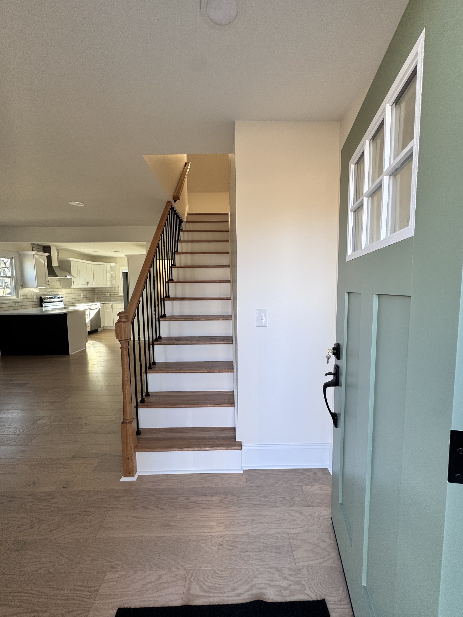 331 Oriel Avenue Nashville, TN 37210 - Photo 6 of 49 a view of entryway and hall with wooden floor