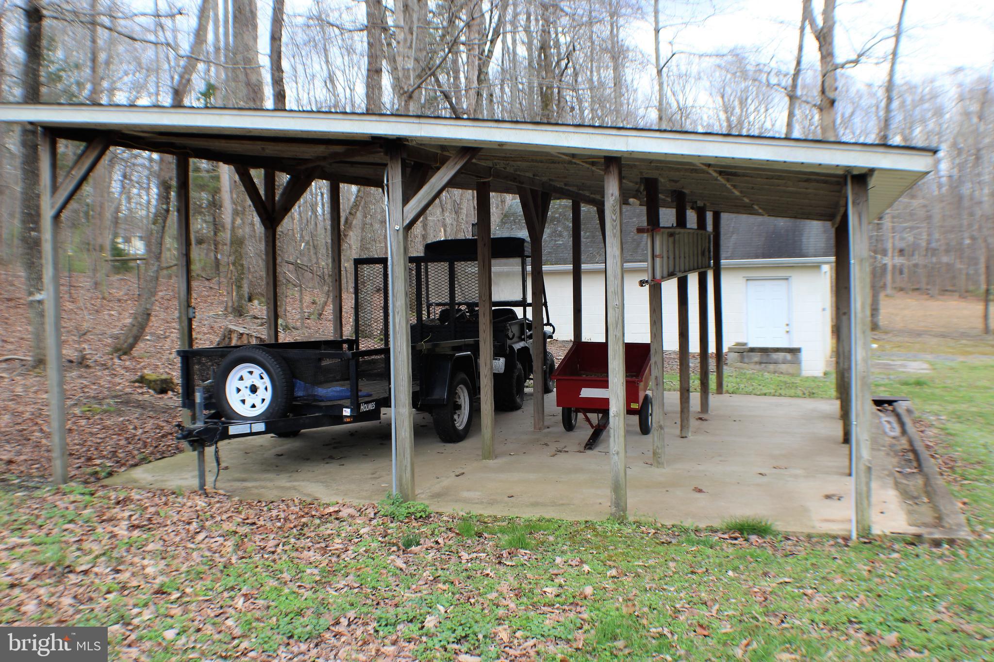 4249 Razor Hill Road Bealeton, VA 22712 - Photo 35 of 61 Shed-run-in with concrete pad