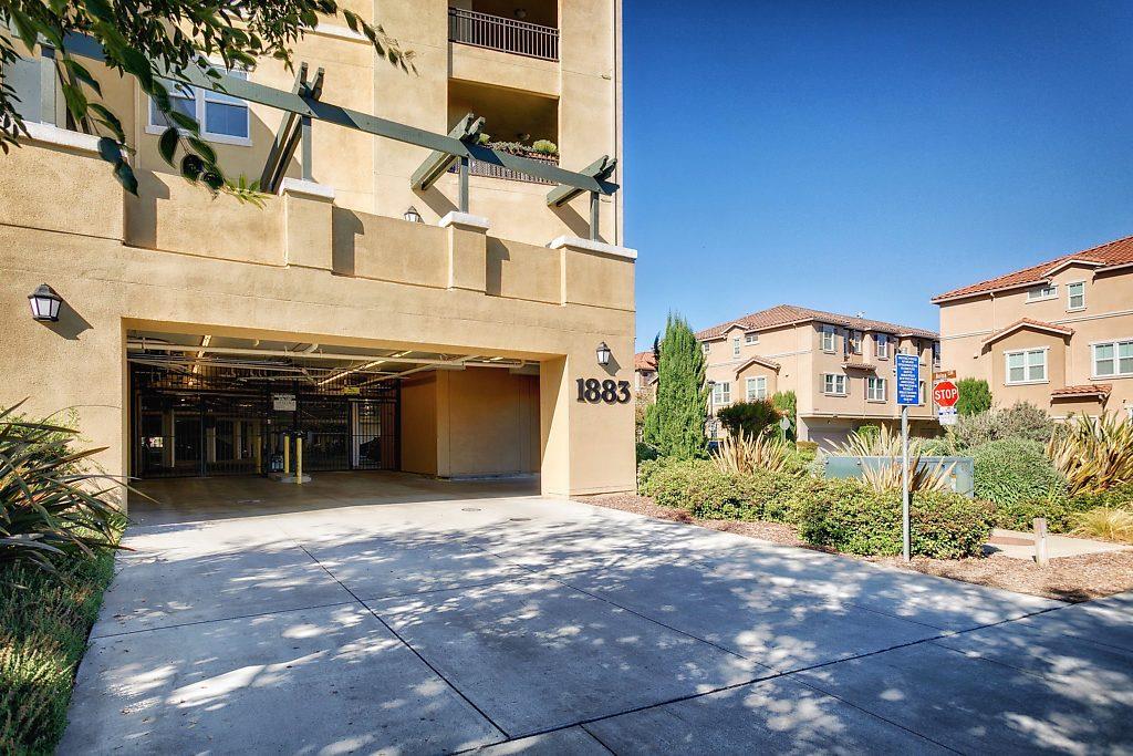 1883 Agnew Road, Unit 329 Santa Clara, CA 95054 - Photo 2 of 46 front view of a building with a garage