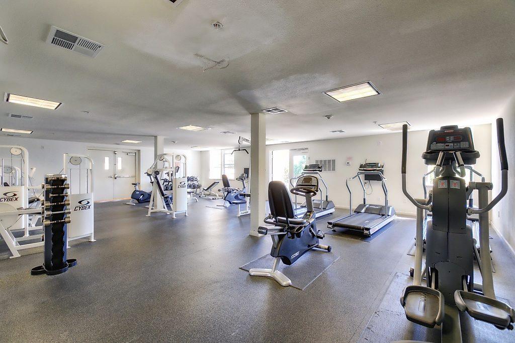 1883 Agnew Road, Unit 329 Santa Clara, CA 95054 - Photo 27 of 46 a view of a room with gym equipment