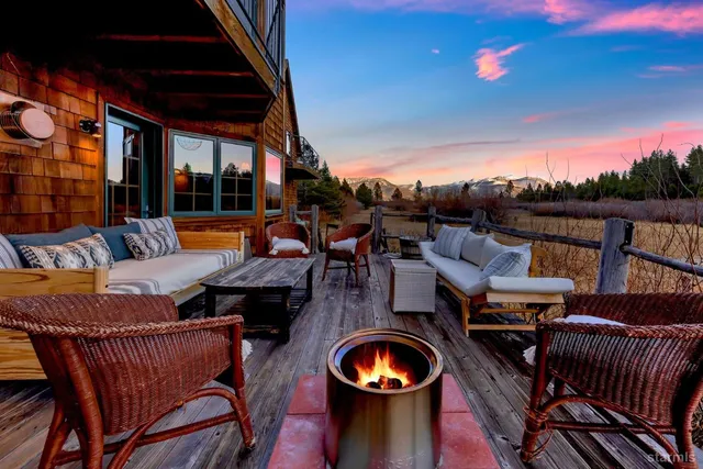 a outdoor space with patio and outdoor seating