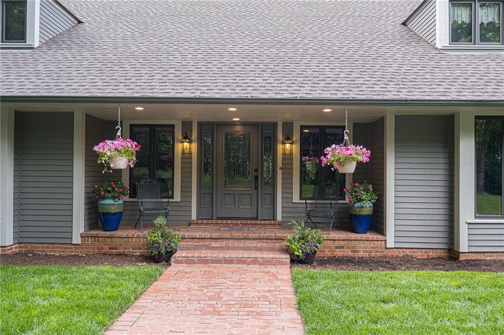 234 Overbrook Road Valencia, PA 16059 - Photo 2 of 25 Front porch looking out to a level yard.