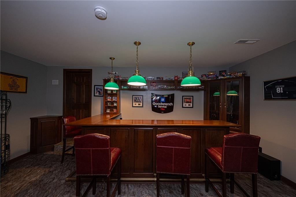 234 Overbrook Road Valencia, PA 16059 - Photo 18 of 25 Cherry wood bar.