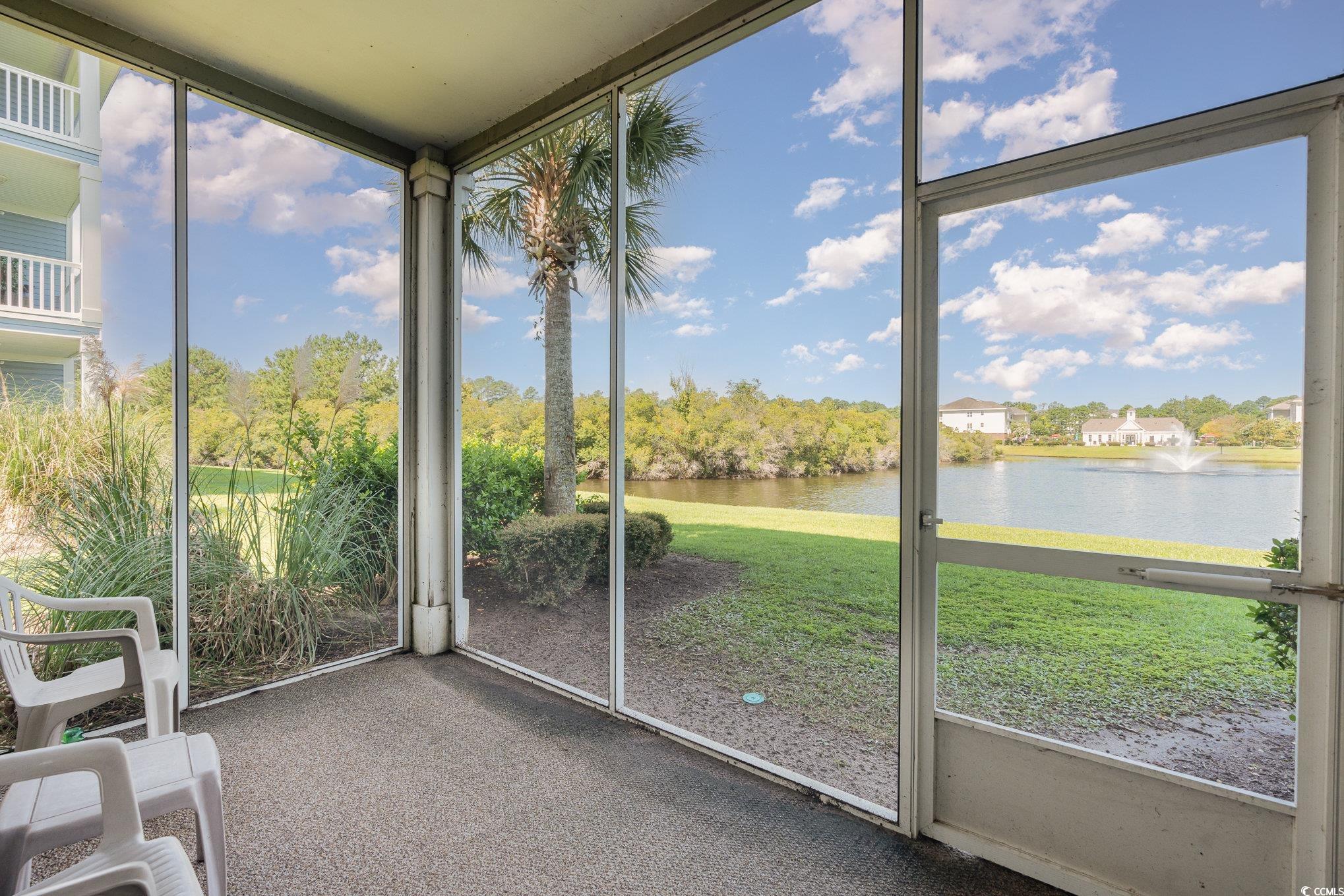 336 Kiskadee Loop, Unit A Conway, SC 29526 - Photo 15 of 27 Unfurnished sunroom with plenty of natural light a