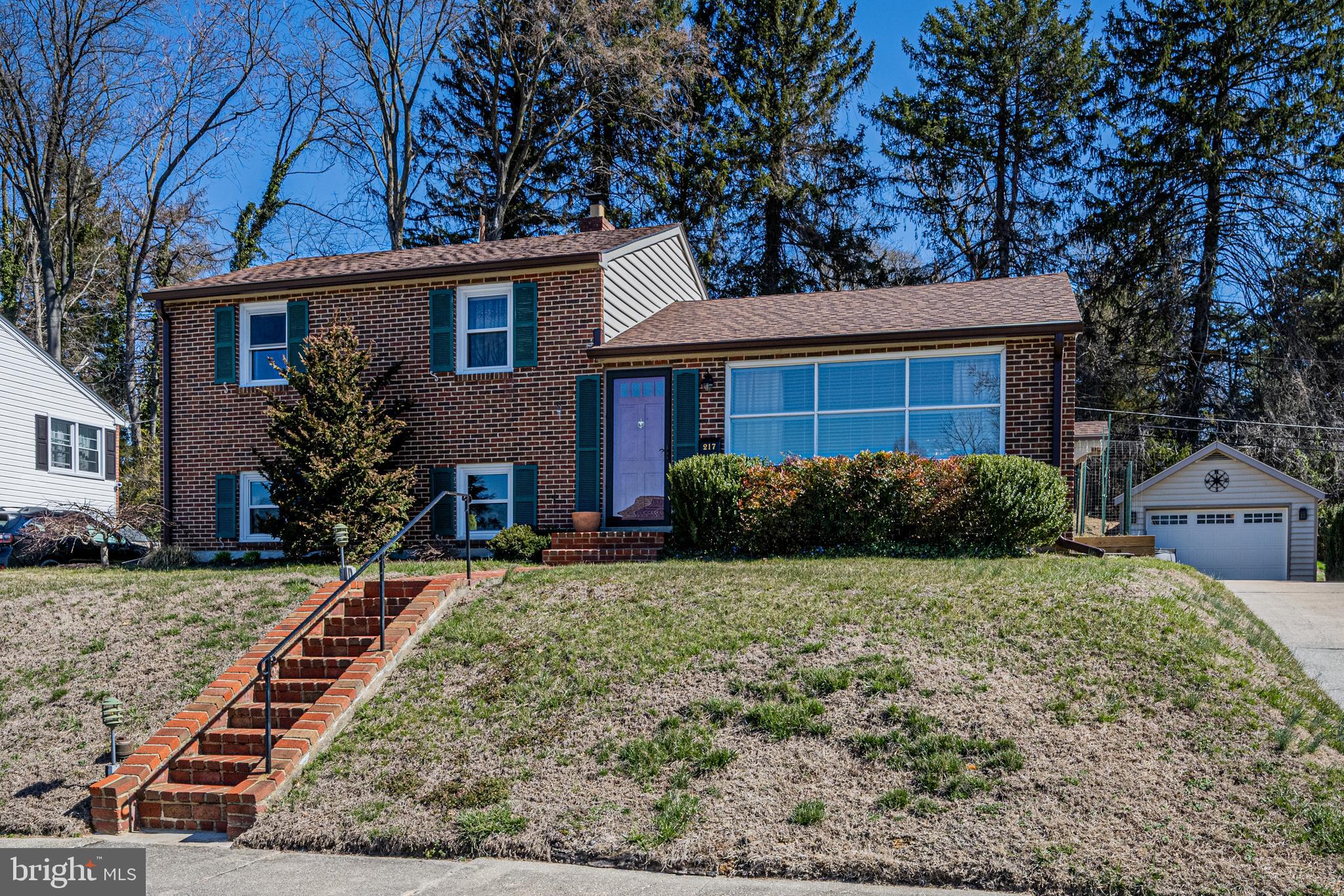 217 Rollingfield Road Catonsville, MD 21228 - Photo 36 of 40 brick stairs and walk way