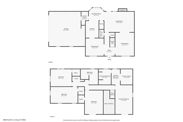 $549,900 | 2906 Pacific Court, Irving, TX 75062