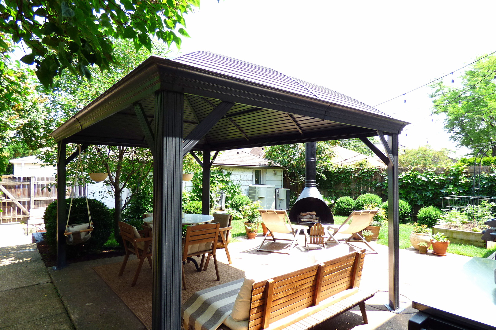 3313 North Rutherford Avenue Chicago, IL 60634 - Photo 31 of 38 a view of sitting area in front of a house