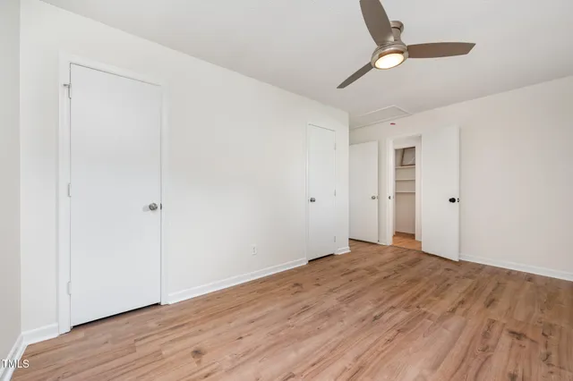 wooden floor in an empty room
