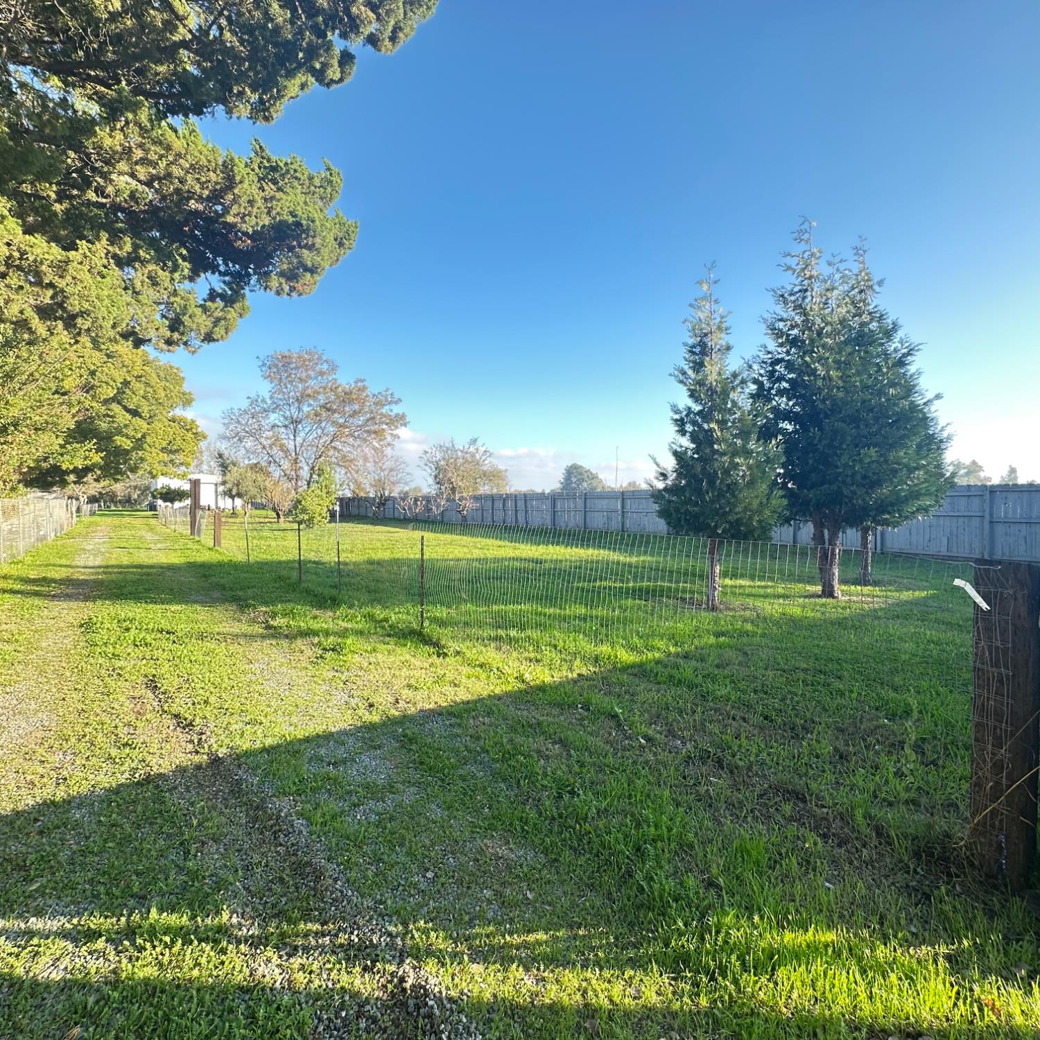 27350 Thornton Road Thornton, CA 95632 - Photo 6 of 11 Start of the gated entry onto the 2acres where the 1800 sq ft shop, house, storage garage are located. Enough space to add another home