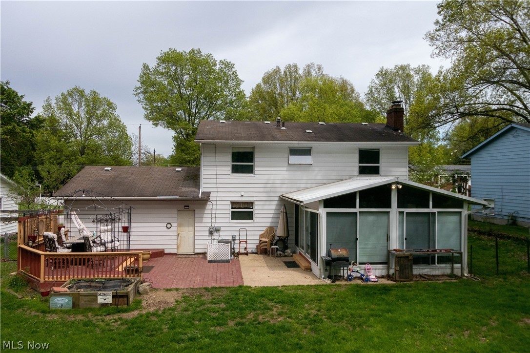 3754 Vira Road Stow, OH 44224 - Photo 3 of 35 3754 Vira Rd, Stow, OH 44224 won't last long! 4 Bedrooms & full bath on the 2nd floor as well as half bath on the 1st floor, separate Living Room, Family Room with beautiful Fireplace, gorgeous Sunroom with sliding doors to the huge deck with fenced rear yard & tool shed, Kitchen & Dining Room with wood floors; Full basement with half finished for recreation Room & other half as workshop & Hobby area as well as Laundry Hookups & Utilities.