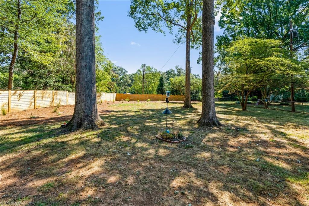 849 Chester Road Winston-Salem, NC 27104 - Photo 46 of 50 Backyard with new privacy fence