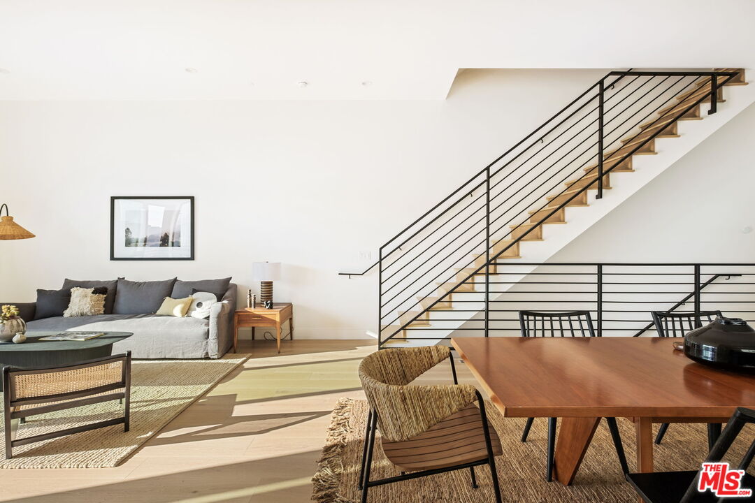 762 North Arthur Road Los Angeles, CA 90029 - Photo 12 of 30 a livingroom with furniture and stairs