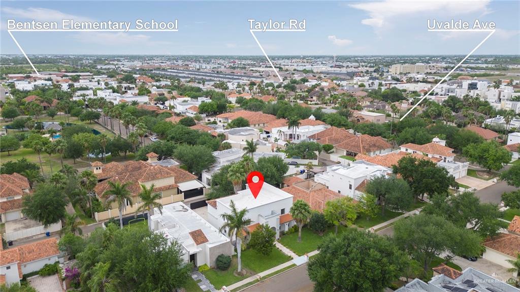 2216 South 45th Street McAllen, TX 78503 - Photo 37 of 40 an aerial view of residential houses with outdoor space