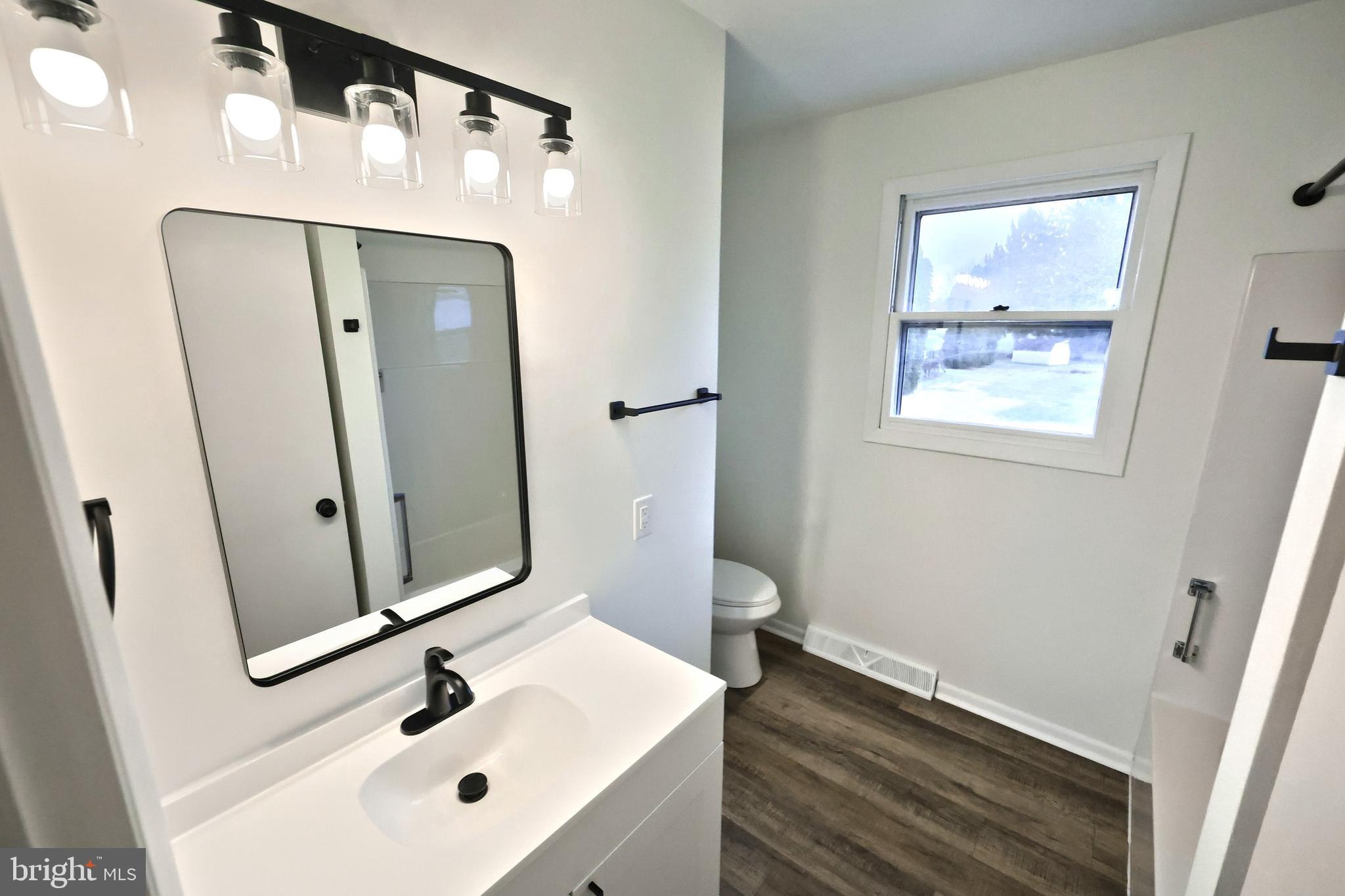 2510 Redwood Road Dover, PA 17315 - Photo 40 of 56 a bathroom with a sink a mirror and a toilet