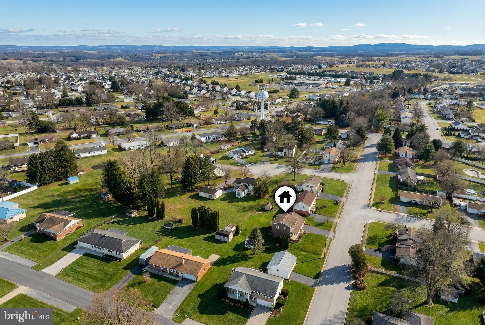 2510 Redwood Road Dover, PA 17315 - Photo 8 of 56 an aerial view of residential house with outdoor space and parking