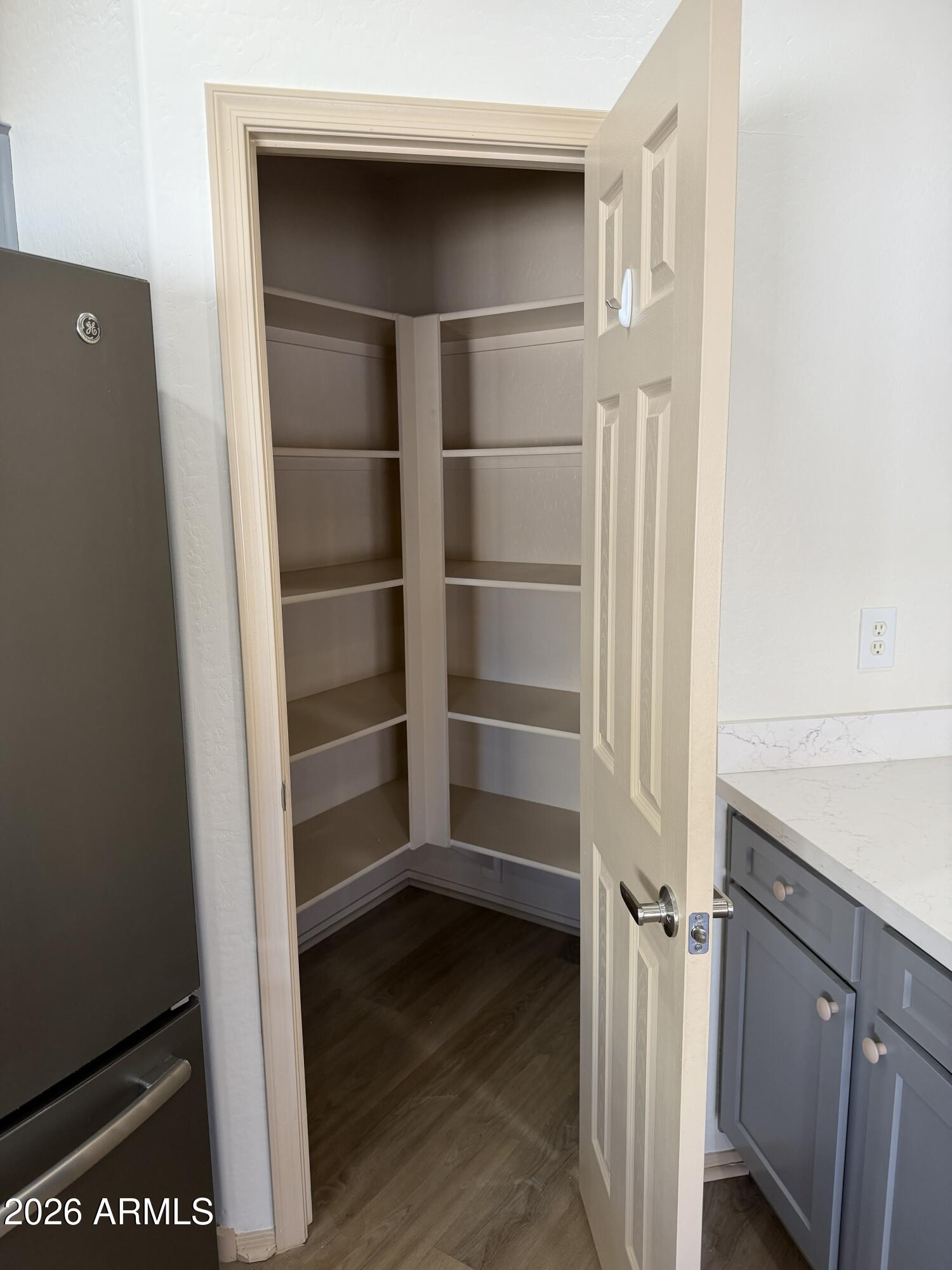 2101 South Meridian Road, Unit 255 Apache Junction, AZ 85120 - Photo 7 of 24 a view of walk in closet with empty racks
