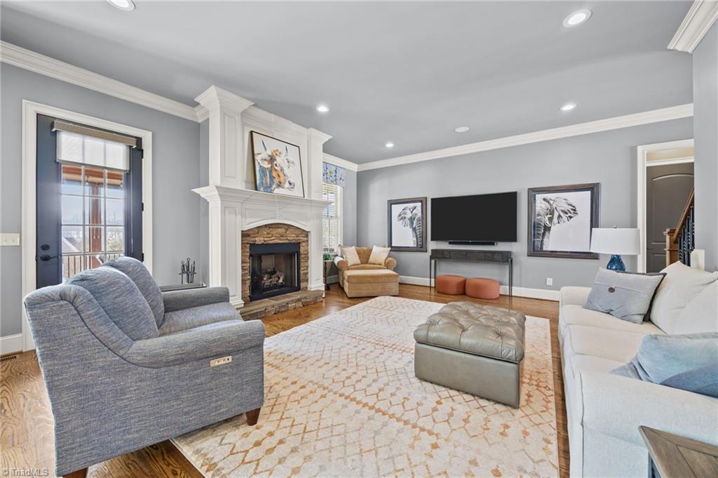 8609 Scoggins Road Oak Ridge, NC 27310 - Photo 13 of 50 Living Room