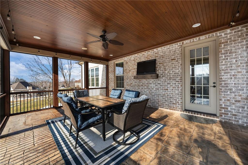 8609 Scoggins Road Oak Ridge, NC 27310 - Photo 36 of 50 Screened-in Porch