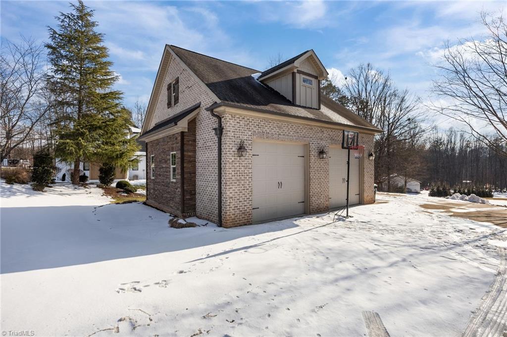 8609 Scoggins Road Oak Ridge, NC 27310 - Photo 41 of 50 Detached 2-car garage/workspace