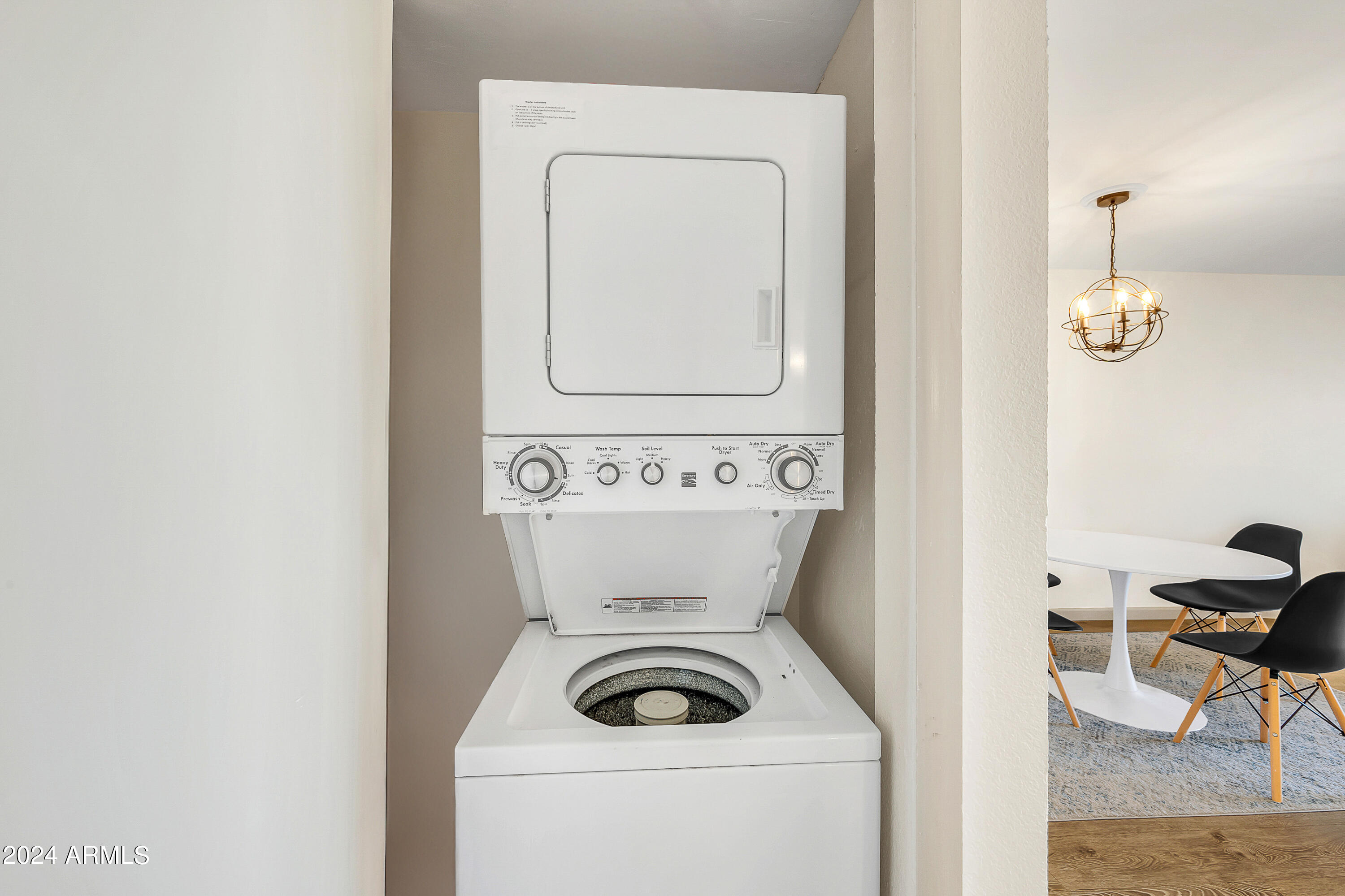 7430 East Chaparral Road, Unit 215A Scottsdale, AZ 85250 - Photo 19 of 32 In Unit Washer Dryer