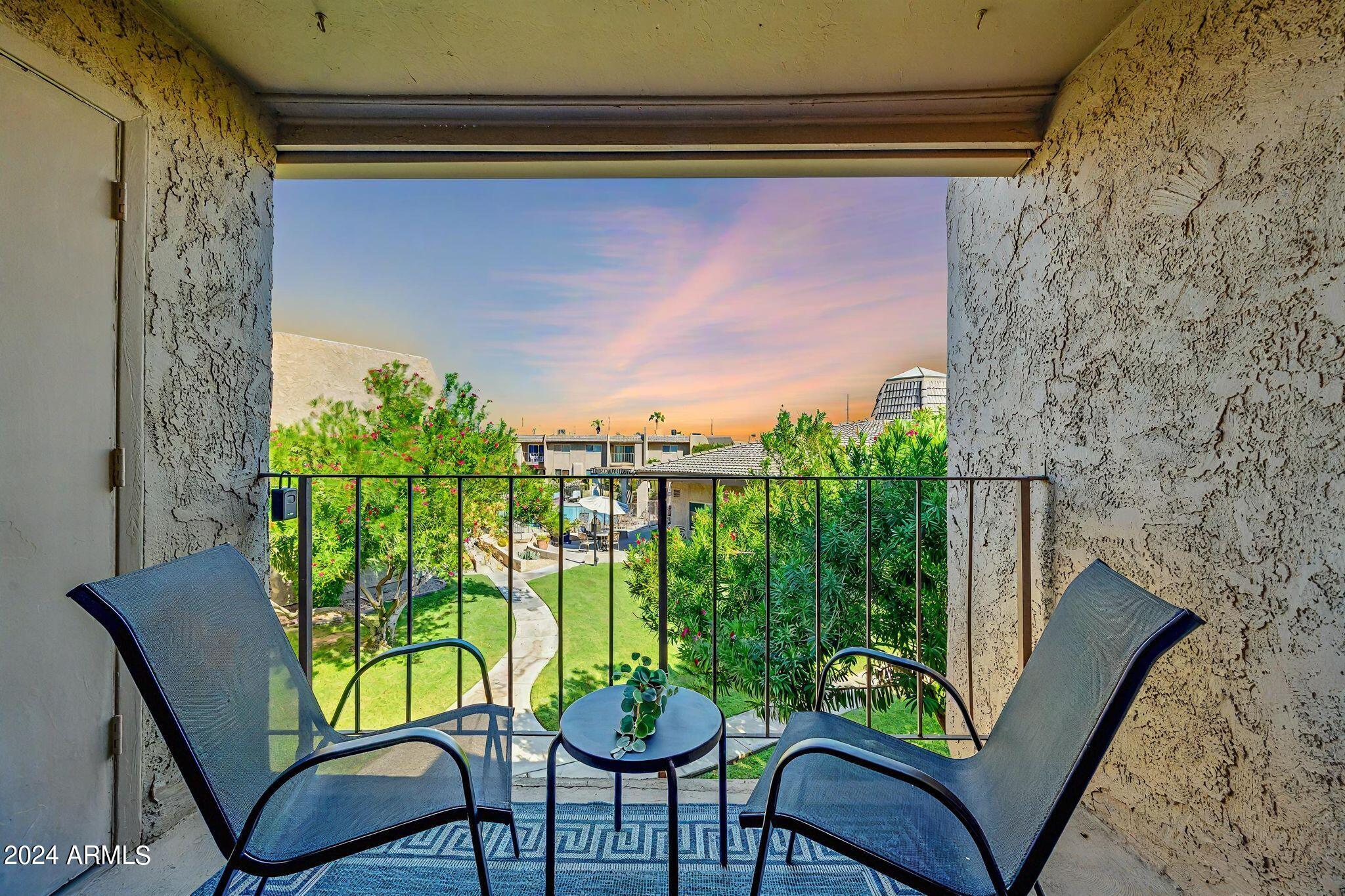 7430 East Chaparral Road, Unit 215A Scottsdale, AZ 85250 - Photo 26 of 32 Balcony