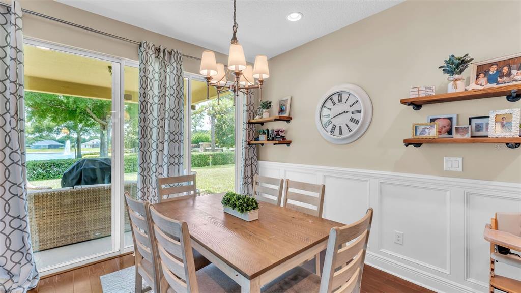 132 Magneta Loop Auburndale, FL 33823 - Photo 15 of 56 a view of a dining room with furniture window and outside view