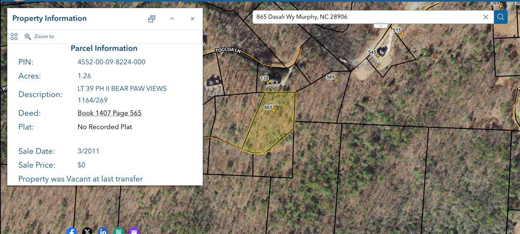 865 Dasali Way Murphy, NC 28906 - Photo 12 of 12