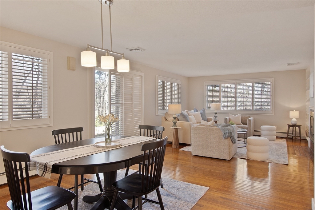 75 Westcott Road Harvard, MA 01451 - Photo 15 of 32 a view of a dining room with furniture window and wooden floor