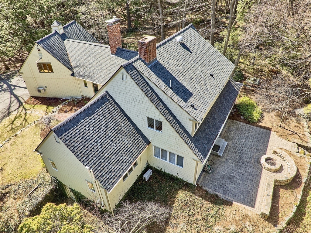 75 Westcott Road Harvard, MA 01451 - Photo 3 of 32 an aerial view of a house with backyard